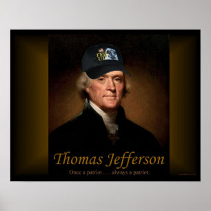 Thomas Jefferson FED UP Poster