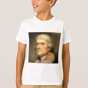 Thomas Jefferson "Honesty" Wisdom Quote Gifts T-Shirt