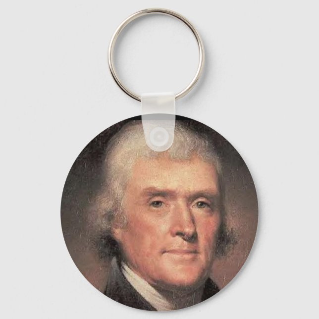 Thomas Jefferson Key Ring (Front)