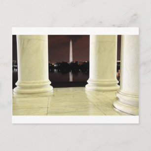 Thomas Jefferson Memorial At Night Postcard