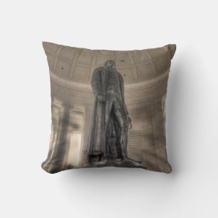 Thomas Jefferson Memorial Bronze Statue Cushion