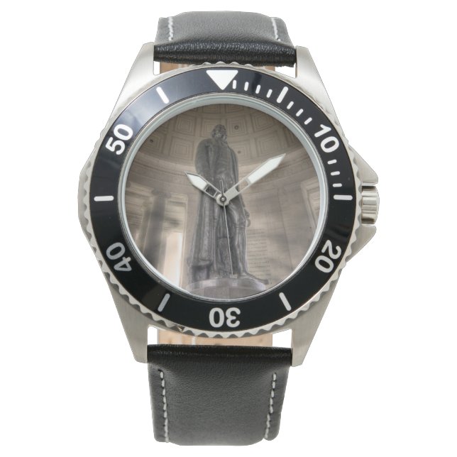 Thomas Jefferson Memorial Bronze Statue Watch (Front)