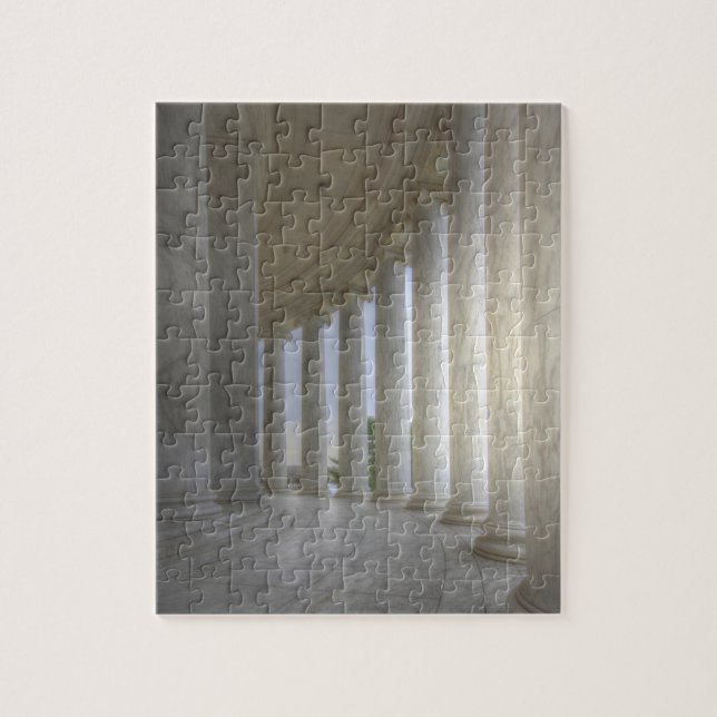 Thomas Jefferson Memorial Circular Colonnade Jigsaw Puzzle (Vertical)