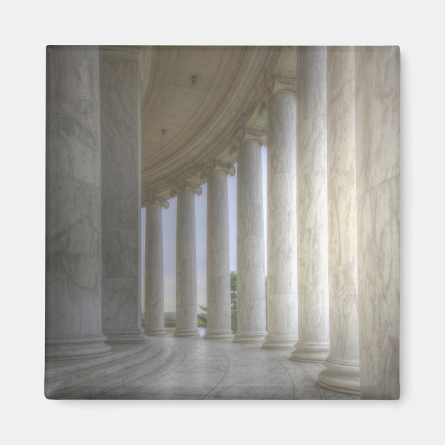 Thomas Jefferson Memorial Circular Colonnade Magnet (Front)