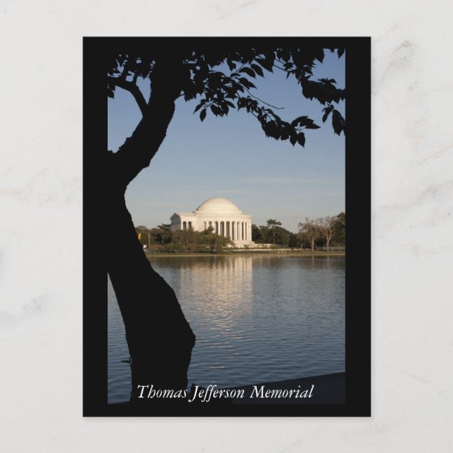 Thomas Jefferson Memorial Postcard (Front)