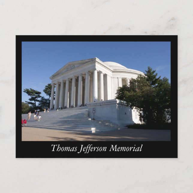 Thomas Jefferson Memorial Postcard (Front)