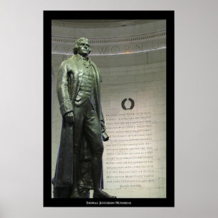 Thomas Jefferson Memorial Poster