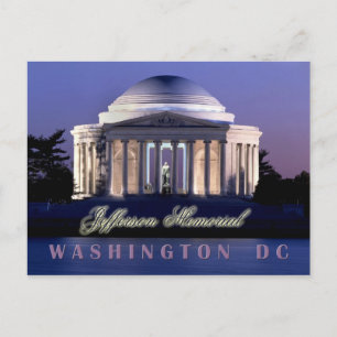 Thomas Jefferson Memorial, Washington, D.C. Postcard