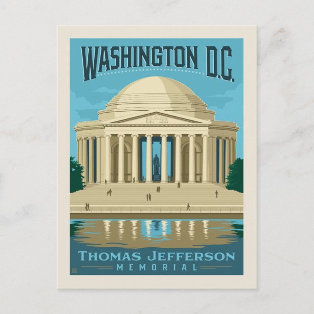 Thomas Jefferson Memorial | Washington, D.C. Postcard (Front)