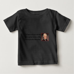 Thomas Jefferson On Democracy Baby T-Shirt