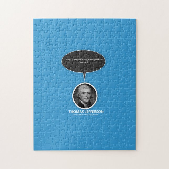 Thomas Jefferson Photo Puzzle (Vertical)