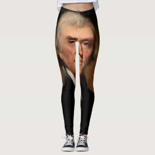 Thomas Jefferson portrait Leggings