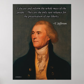 Thomas Jefferson Poster