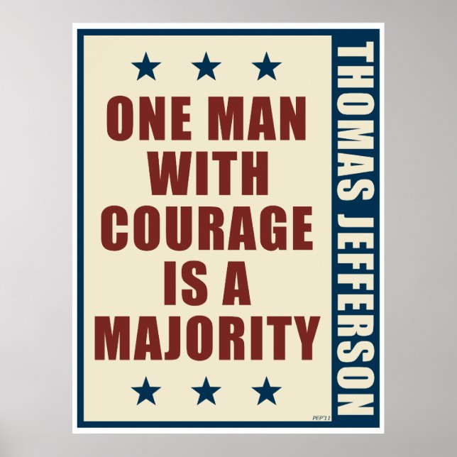 Thomas Jefferson Poster (Front)