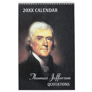 Thomas Jefferson Quotes Calendar