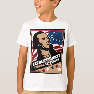 Thomas Jefferson Revolutionary Kids T-Shirt