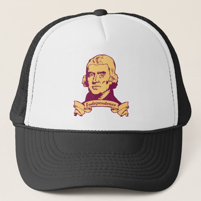 Thomas Jefferson Trucker Hat (Front)