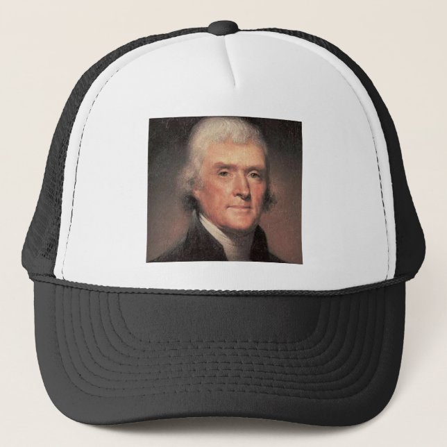Thomas Jefferson Trucker Hat (Front)