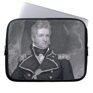 Thomas Macdonough (1783-1825) engraved by John B. Laptop Sleeve