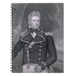 Thomas Macdonough (1783-1825) engraved by John B. Notebook