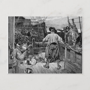 Thomas Moon began to Lay about him with his Postcard
