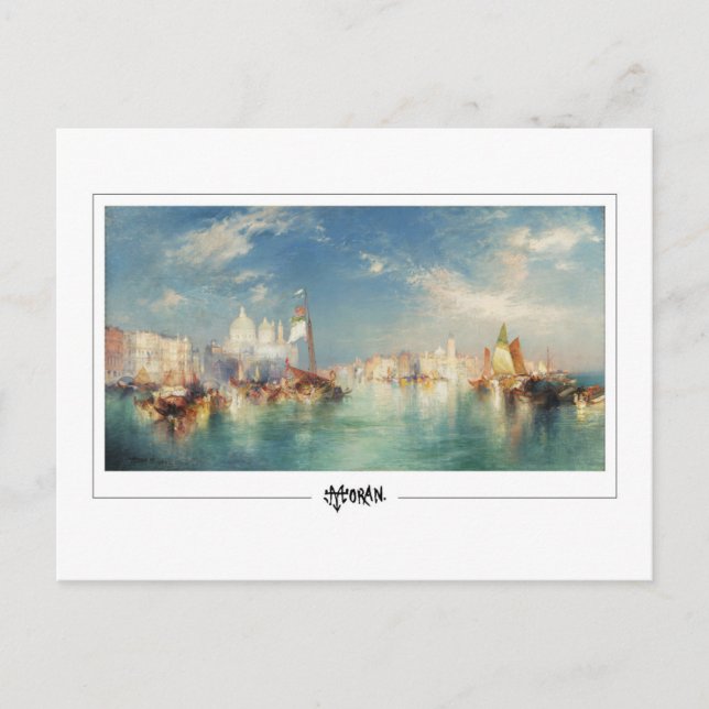Thomas Moran #346 - Fine Art Postcard (Front)