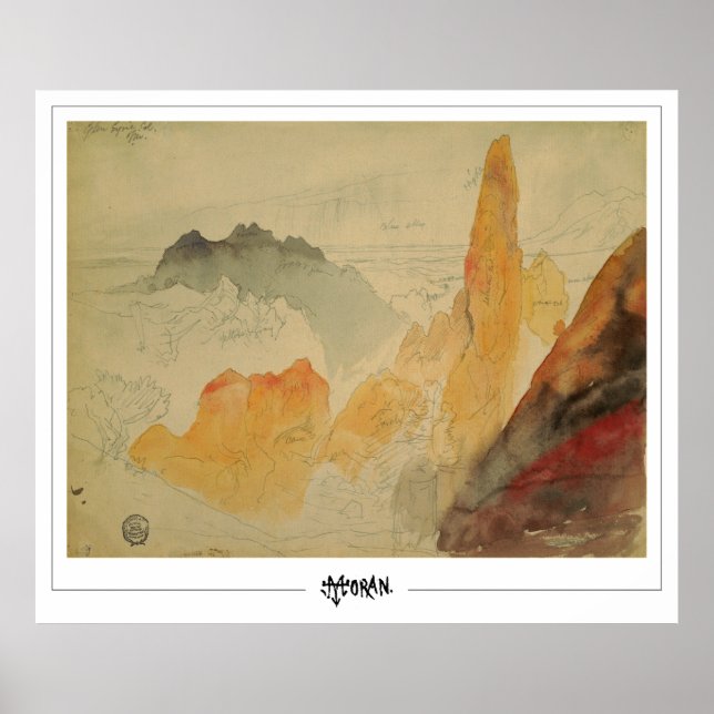 Thomas Moran Fine Art #125 Poster (Front)