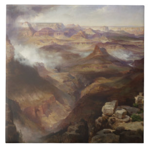 Thomas Moran - Grand Canyon of the Colorado River Ceramic Tile