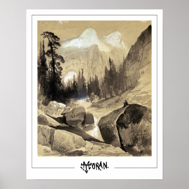 Thomas Moran Zedign Art Poster #133 (Front)