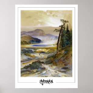 Thomas Moran Zedign Art Poster #4
