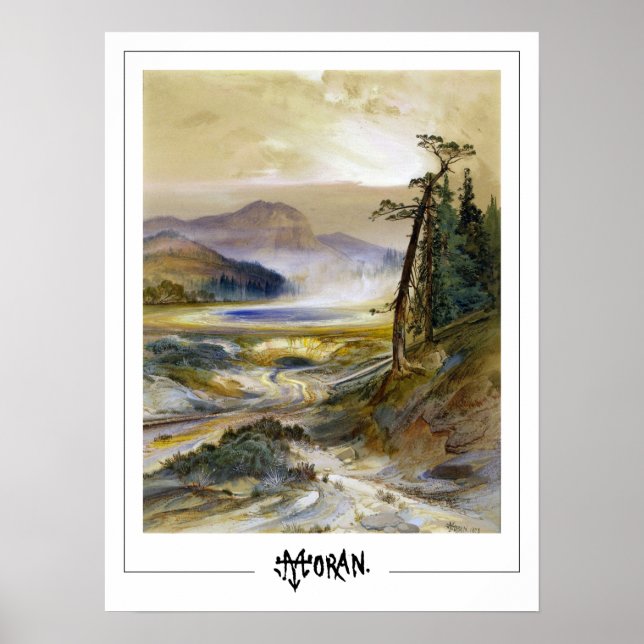 Thomas Moran Zedign Art Poster #4 (Front)