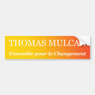 Thomas Mulcair Bumper Sticker