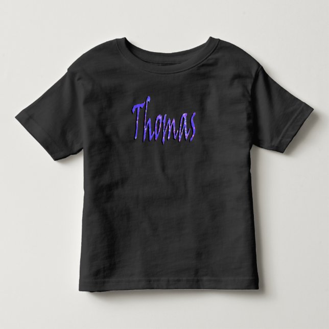 Thomas, Name, Logo, Toddler T-Shirt (Front)