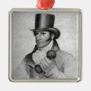 Thomas Owen, engraved by Hopwood Metal Tree Decoration