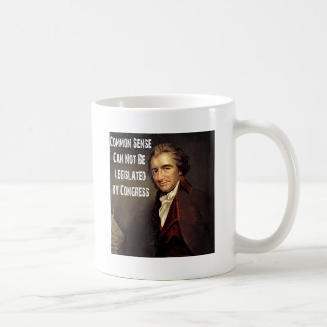 Thomas Paine Common Sense Cup (Right)