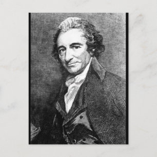 Thomas Paine.  Copy _War Image Postcard