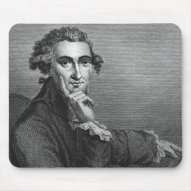 Thomas Paine, engraved by William Angus, 1791 Mouse Pad (Front)