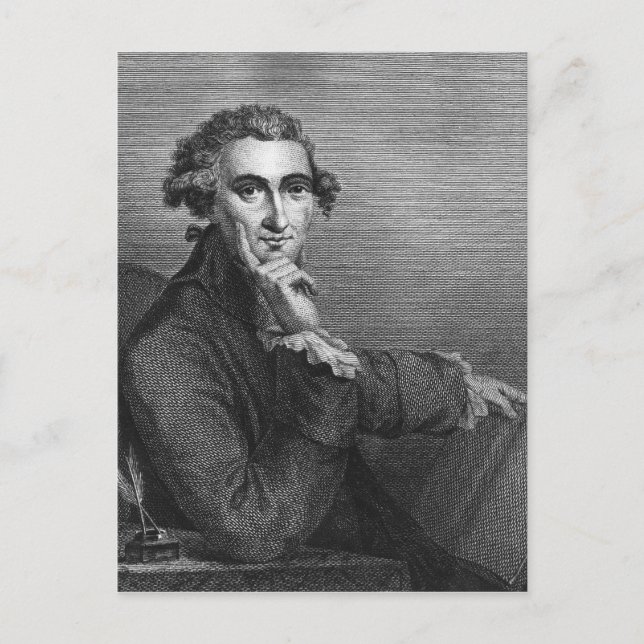 Thomas Paine, engraved by William Angus, 1791 Postcard (Front)