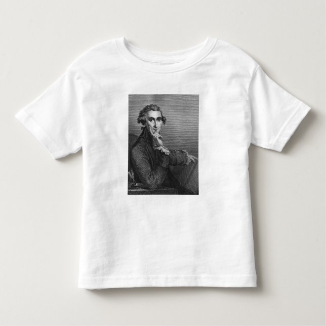 Thomas Paine, engraved by William Angus, 1791 Toddler T-Shirt (Front)