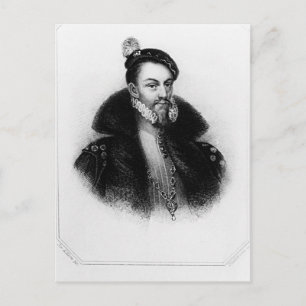 Thomas Radclyffe 3rd Earl of Sussex Postcard