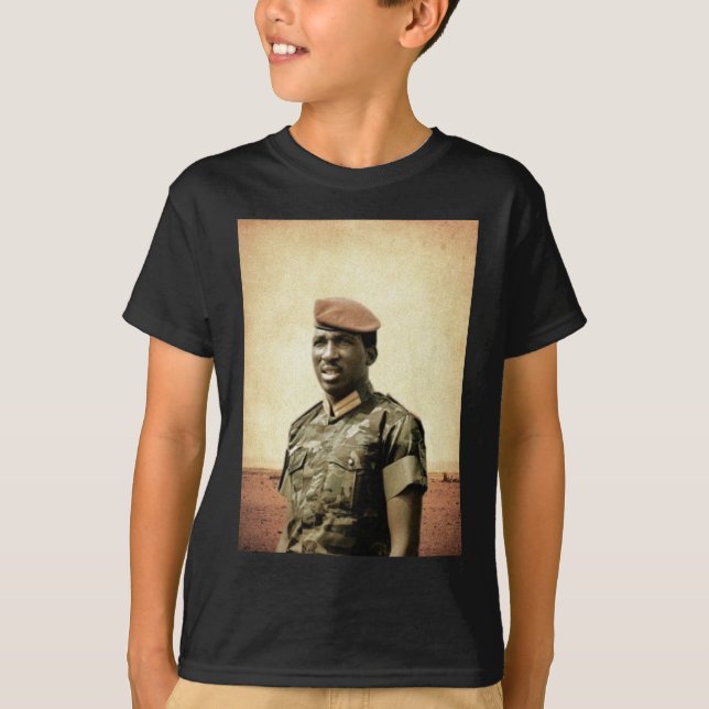 Thomas Sankara - Burkina Faso - African President T-Shirt (Front)