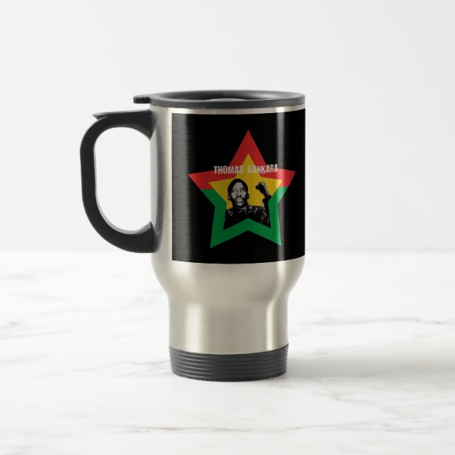 Thomas Sankara "Che" Travel/Commuter Mug (Left)
