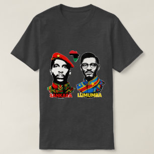 Thomas Sankara & Patrice Lumumba Pan-African icons T-Shirt