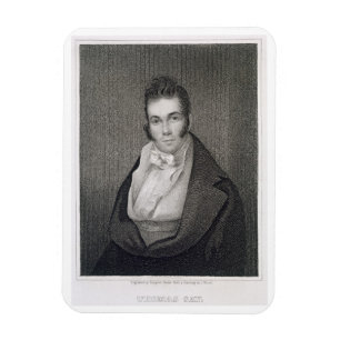 Thomas Say (1787-1834), engraved by Henry Hoppner Magnet