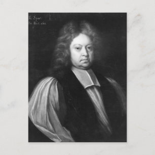Thomas Sprat, 1683 Postcard