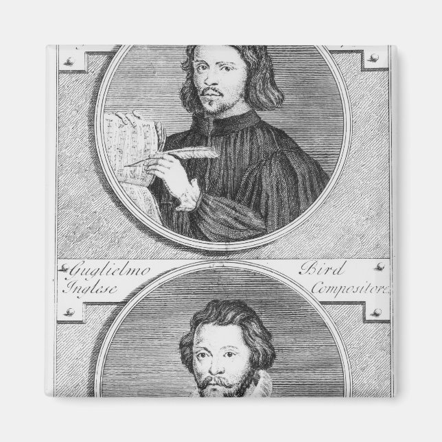 Thomas Tallis and William Byrd Magnet (Front)