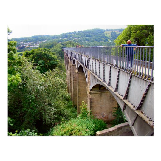 Thomas Telford's Aquaduct, Llangollen, Postcard