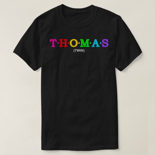 Thomas Twin T-Shirt (Design Front)