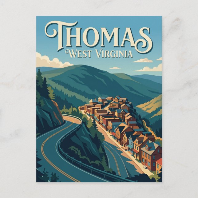 Thomas USA Postcard (Front)