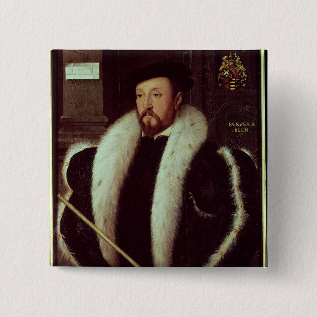 Thomas Wentworth 15 Cm Square Badge (Front)
